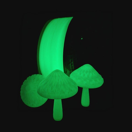 Filament ABSx Nobufil Świecący w ciemności Zielony 1,75 mm / 1 kg