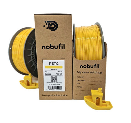 Filament PETG Nobufil Żółty 1,75 mm / 1 kg