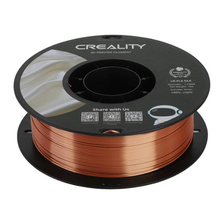 Filament CR-Silk PLA Creality (miedziany) 1,75 mm / 1 kg