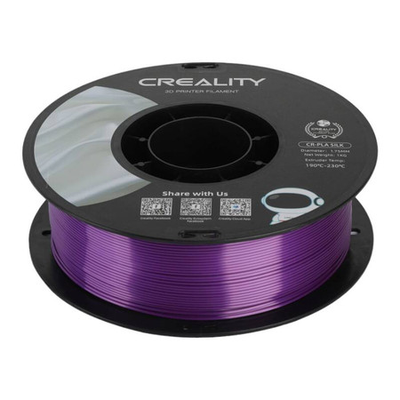 Filament CR-Silk PLA Creality (fioletowy) 1,75 mm / 1 kg