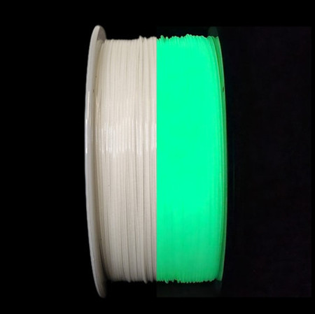 Filament ABSx Nobufil Świecący w ciemności Zielony 1,75 mm / 1 kg