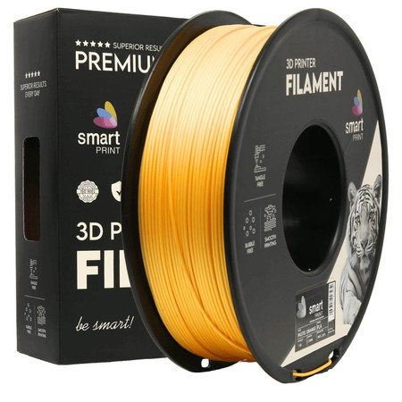 Filament PLA pomarańczowy pastelowy 1,75mm 1 kg