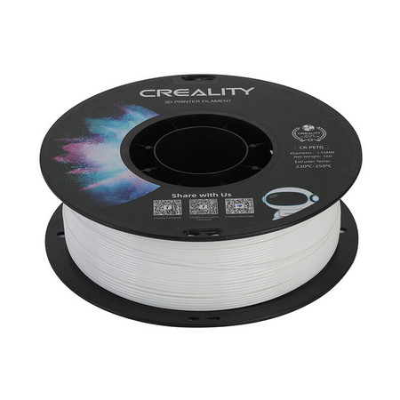 Filament CR-PETG Creality (biały) 1,75 mm / 1 kg