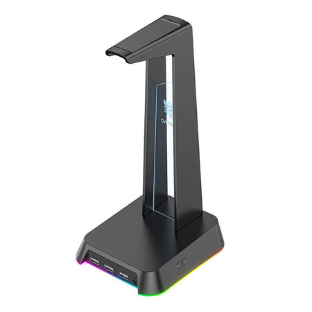Stojak na słuchawki ONIKUMA ST-2 USB RGB Czarny