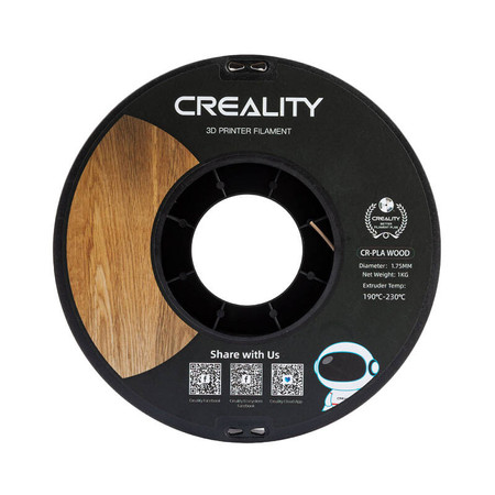 Filament CR-PLA Wood Creality (sosna biała) 1,75 mm / 1 kg