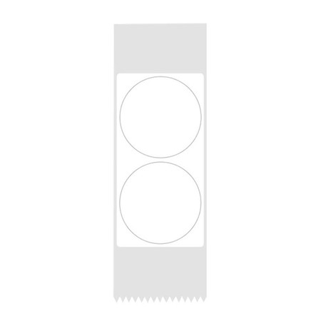 Etykiety Termiczne Niimbot naklejki T 14x28mm 200 sztuk (białe okrągłe)