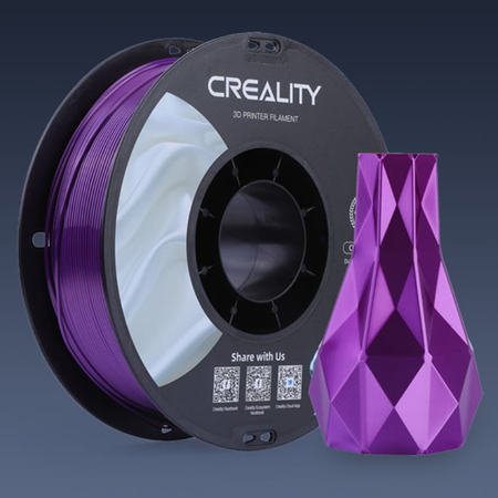 Filament CR-Silk PLA Creality (fioletowy) 1,75 mm / 1 kg