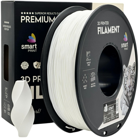Filament TPU 95A biały 1,75mm 1 kg