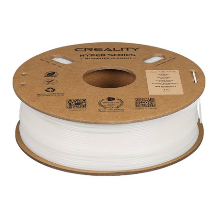 Filament Hyper ABS Creality (biały) 1,75 mm / 1 kg