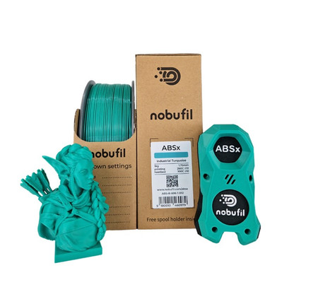 Filament ABSx Nobufil Zielony Turkus 1,75 mm / 1 kg