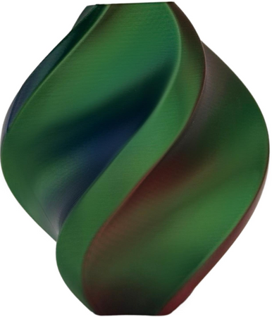 Filament PLA Silk czerwony-niebieski-zielony 1,75mm 1 kg