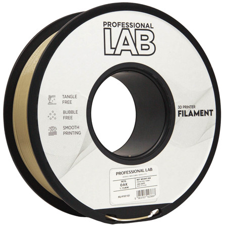 Filament PETG drewno dąb 1,75mm 1 kg