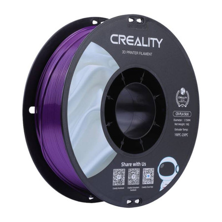 Filament CR-Silk PLA Creality (fioletowy) 1,75 mm / 1 kg