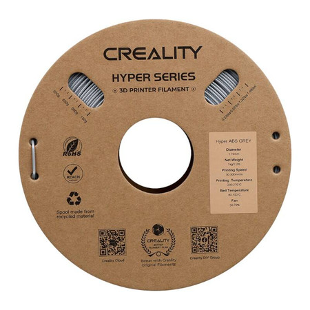 Filament Hyper ABS Creality (szary) 1,75 mm / 1 kg