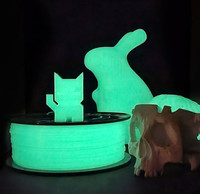 Filament PETG Nobufil Świecący w Ciemności Niebieski 1,75 mm / 1 kg