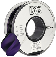 Filament PLA Silk Czarno-fioletowy 1,75mm 1 kg