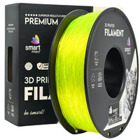 Filament TPU 95A żółty transparentny 1,75mm 1 kg