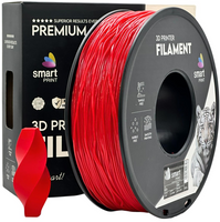 Filament TPU 95A czerwony 1,75mm 1 kg