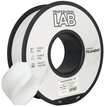 Filament PLA biały metaliczny 1,75mm 1 kg