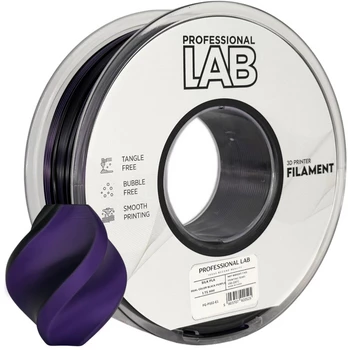 Filament PLA Silk Czarno-fioletowy 1,75mm 1 kg
