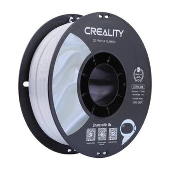 Filament CR-Silk PLA Creality (biały) 1,75 mm / 1 kg