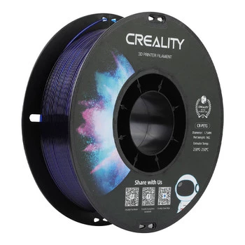Filament CR-PETG Creality (przezroczysty niebieski) 1,75 mm / 1 kg