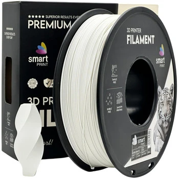 Filament PLA biały ciepły 1,75mm 1 kg